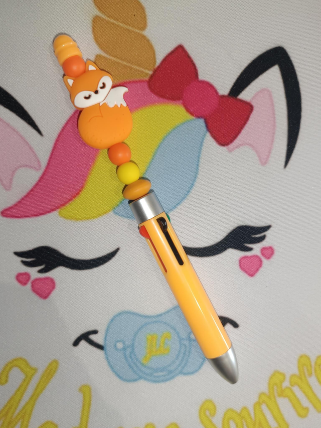 Stylo 4 couleurs Renard 