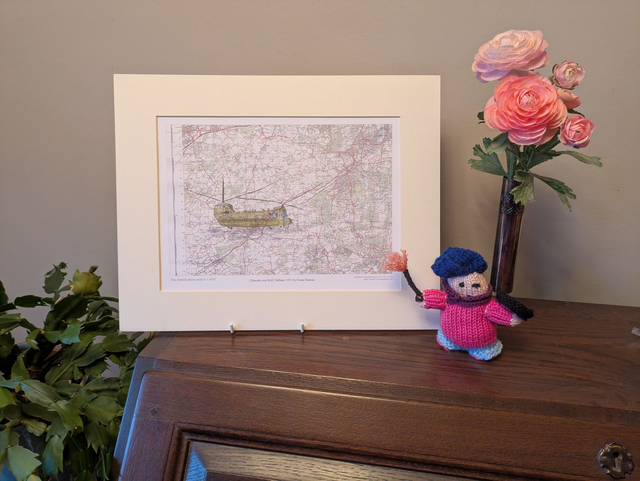 Chinook Helicopter at RAF Odiham, Hampshire