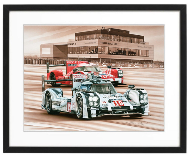 Porsche 919 Hybrid Le Mans 2015 - Framed Print