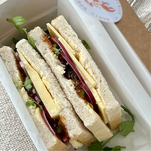 The Bomber - White Sliced