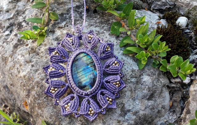 Collier • labradorite 