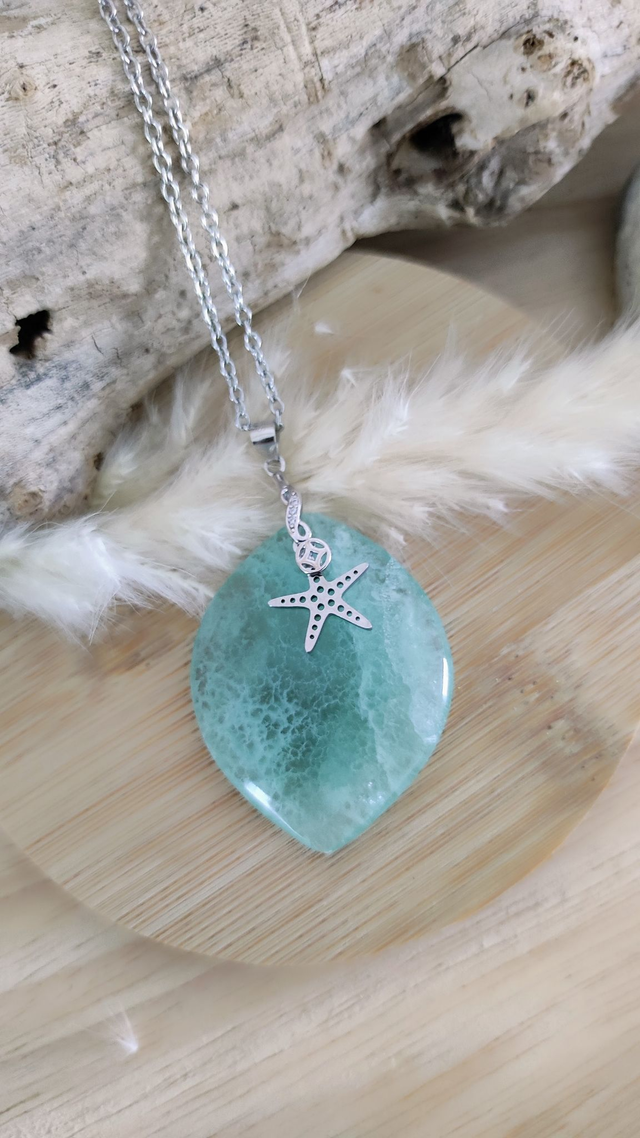 Pendentif Fluorite (Fluorine verte)