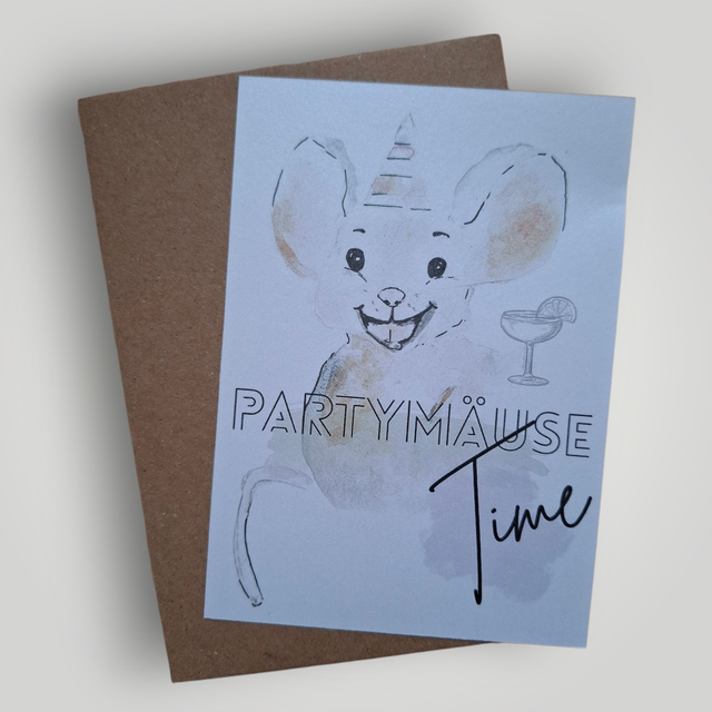 Karte "Partymäuse"