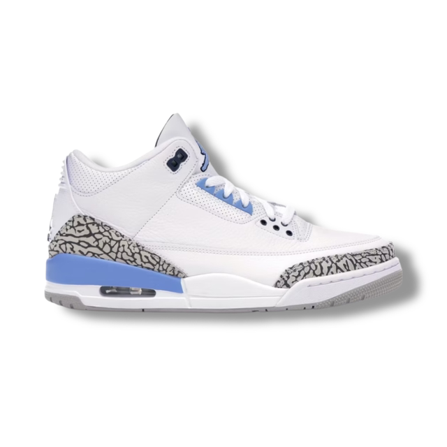 Jordan 3 unc SIZE UK 9 