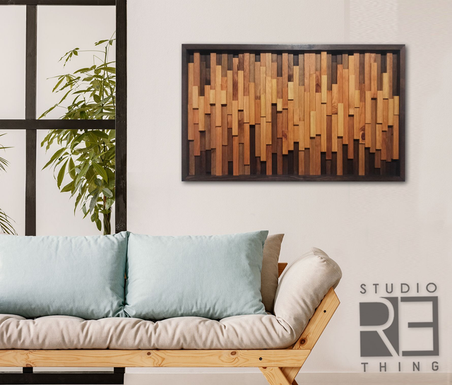 Z archiwum - Geometryczna Drewniana Dekoracja 3D / nr.3