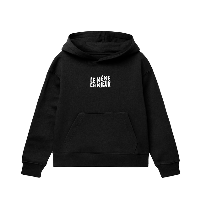 Hoodie Tussy - Le même en mieux (noir)