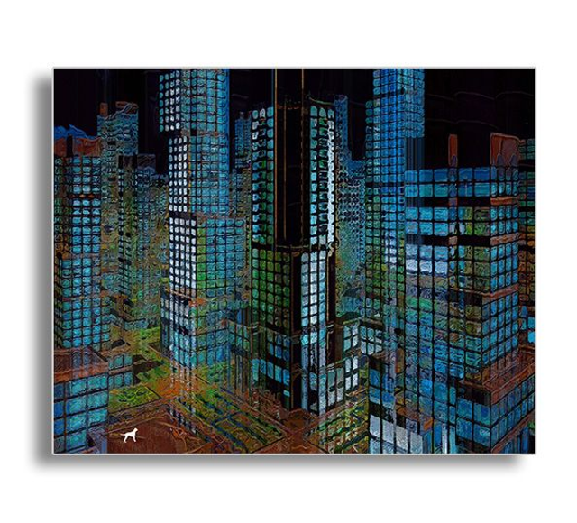  01 Urban - With Whom Will The White Dog Walk, 2019.