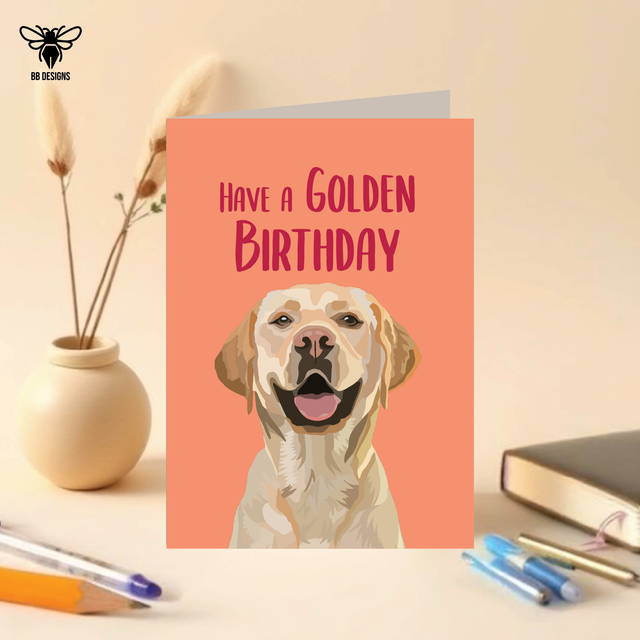 Labrador - Birthday Card