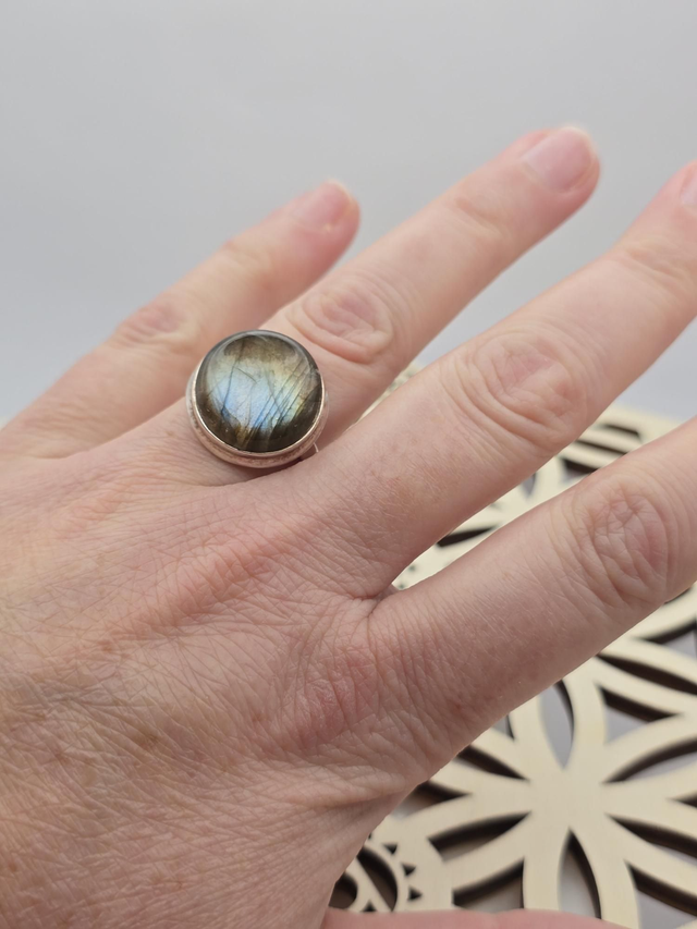 Bague Argent 925 Labradorite 
