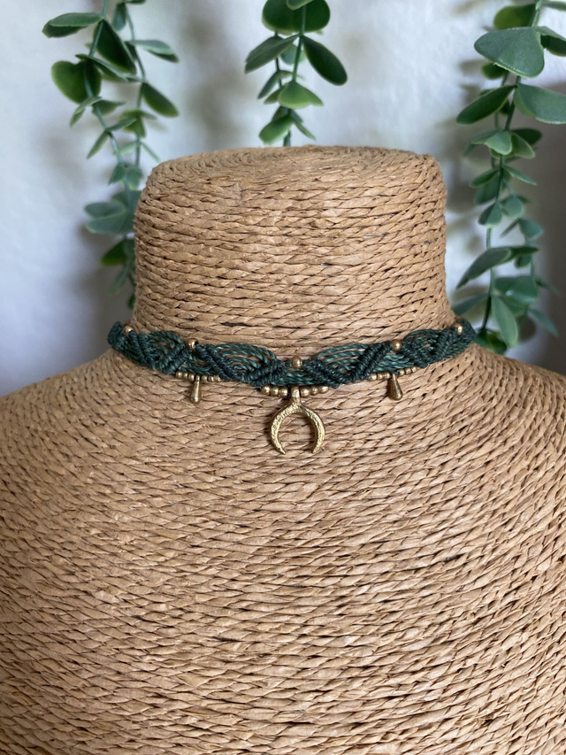 Ras de cou LUNE INVERSEE - Personnalisable