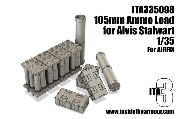 ITA3 - ITA335098 105MM ammo stores for Alvis Stalwart