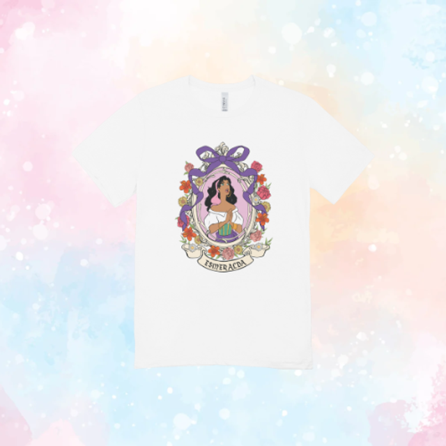 Tee-Shirt Miroir Esmeralda