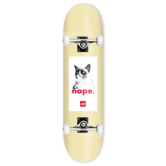 Über Skateboards, Grumpy, Skateboard 4-Star Compl, eggshell 8.0"