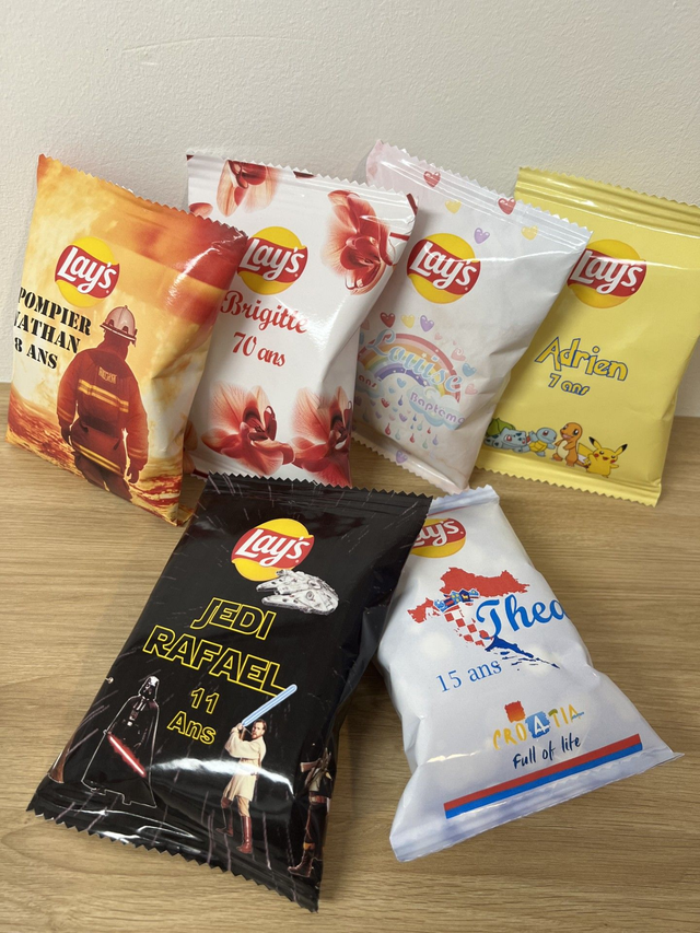 Chips Lays Personnalisées