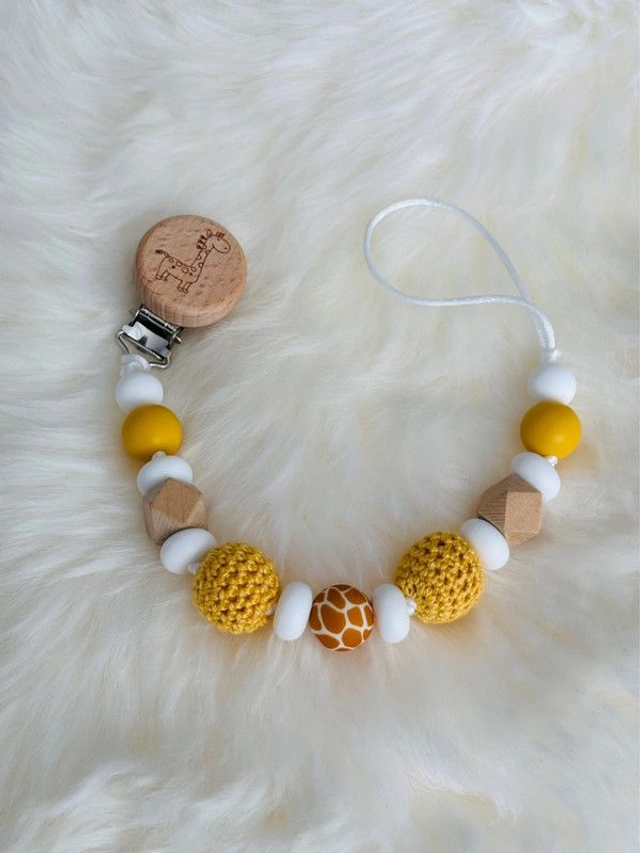 Attache tétine Girafe 🦒