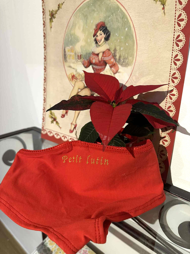 Culotte de Noël petite fille