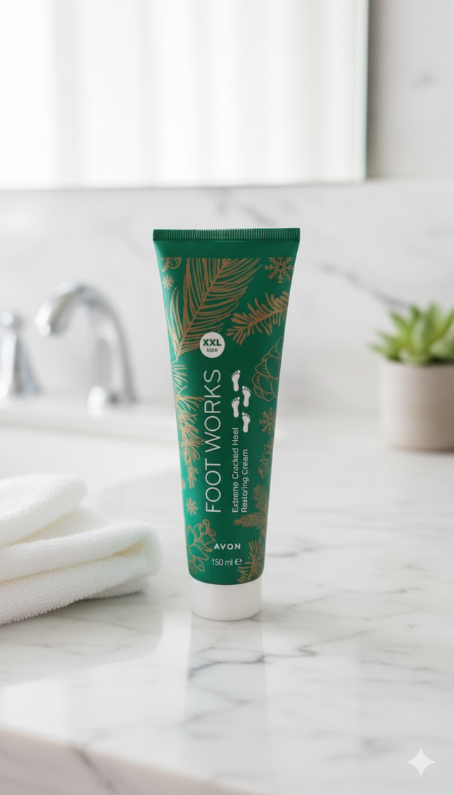 Crème pieds réparatrice talon extrêmement fissuré (Avon)