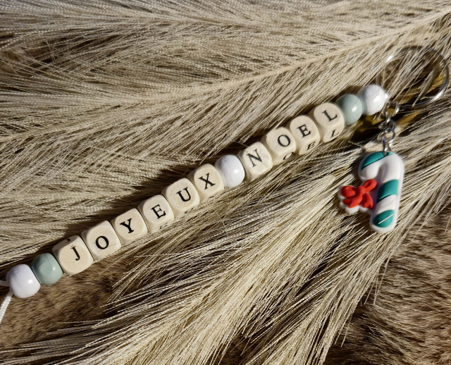 Porte-clé &quot;thème noël&quot;