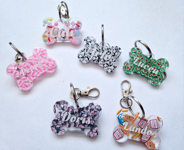 Resin tags
