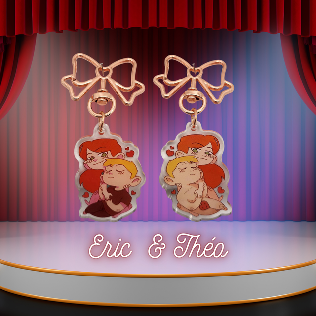 PORTE-CLÉ "PASSION AU MANOIR POURPRE"