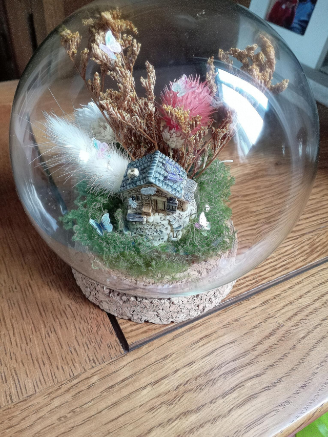 Yellow Fairy House Orb 