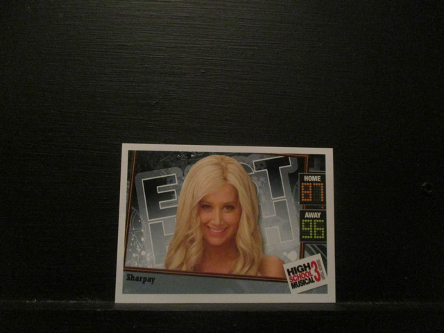 Sharpay (Facing) - Character Card High School Musical 3 Senior Year Original Trading Card