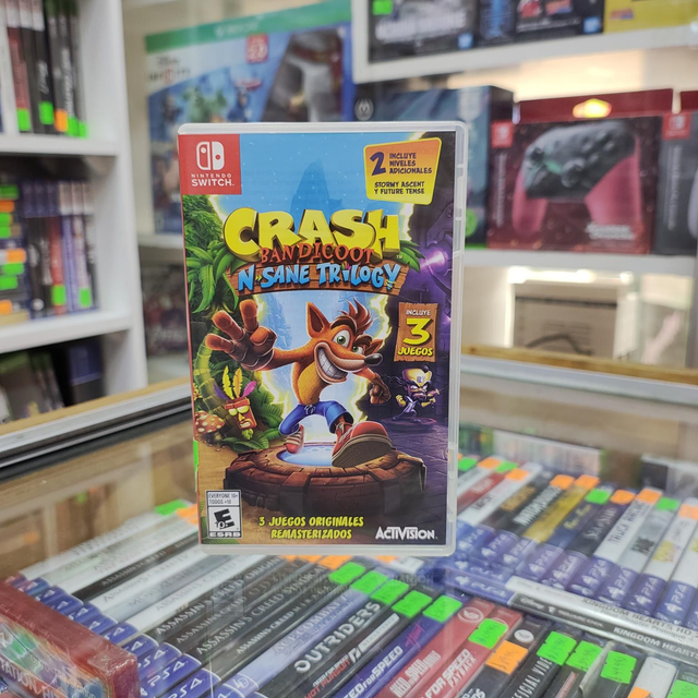 Crash Bandicoot Trilogy Usado