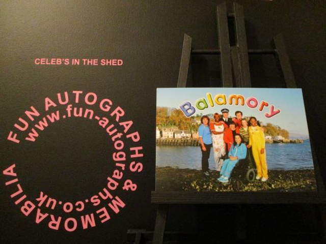 Juliet Cadzow (Signed As Edie McCredie) Authentic Autographed 8x6 Cast Card