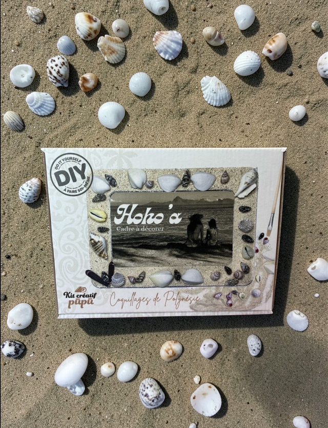Cadre à décorer Kit DIY Hoho'a OTEO Tahiti 