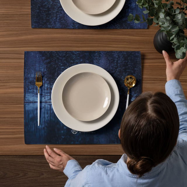 Set di tovagliette Laghi di Fusine