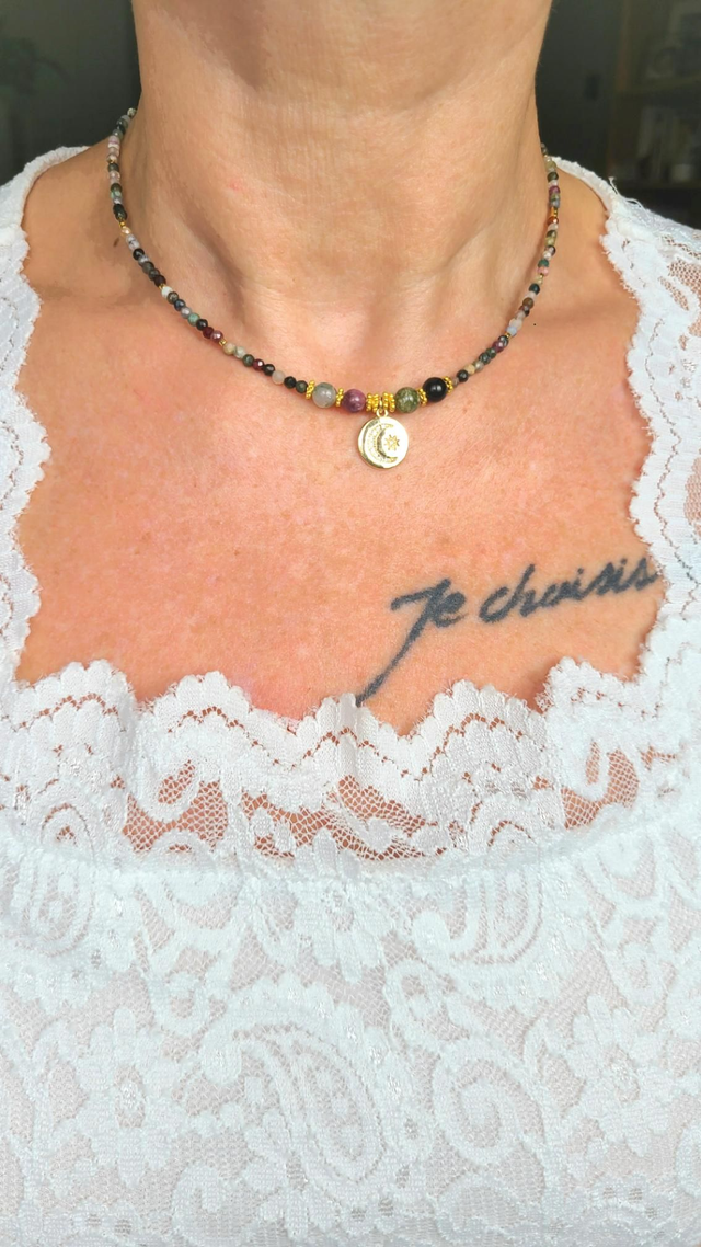 Collier Tourmaline – Protection & Ancrage