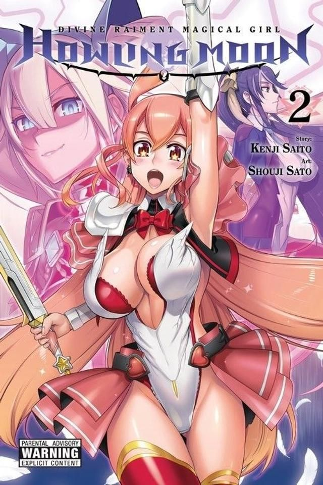 Yen Press Divine Raiment Magical Girl Howling Moon, Vol. 02