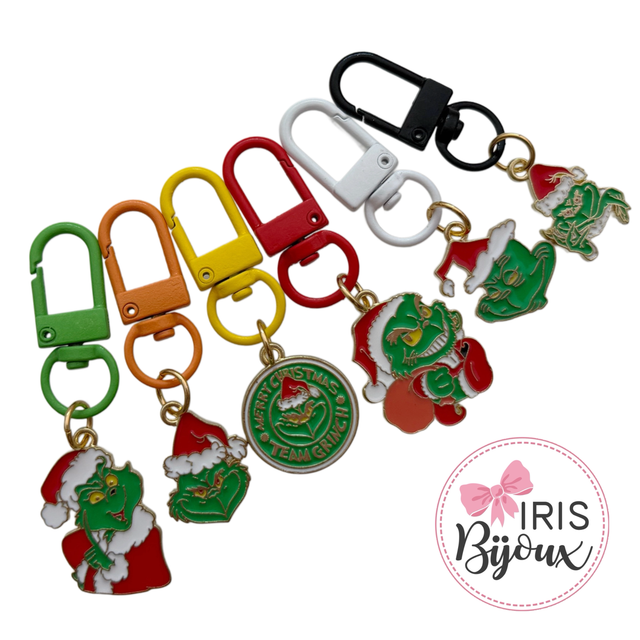 Mini portachiavi Grinch 