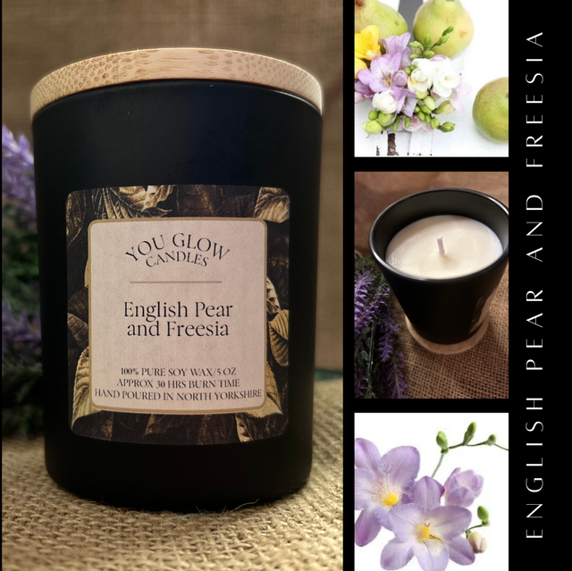 English Pear and Freesia 5oz jar candle