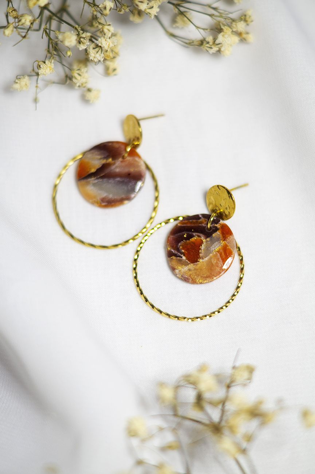 Coloris sahara - Boucles Jupiter 