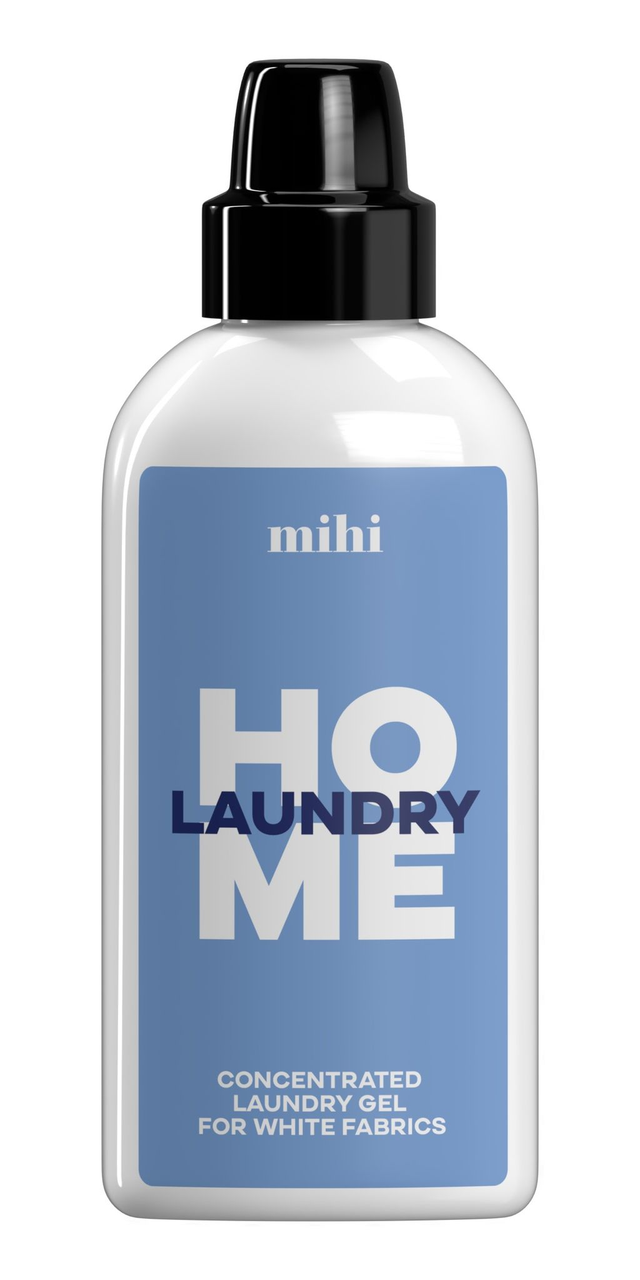 Lessive gel concentrée pour les vêtements blancs (Mihi)