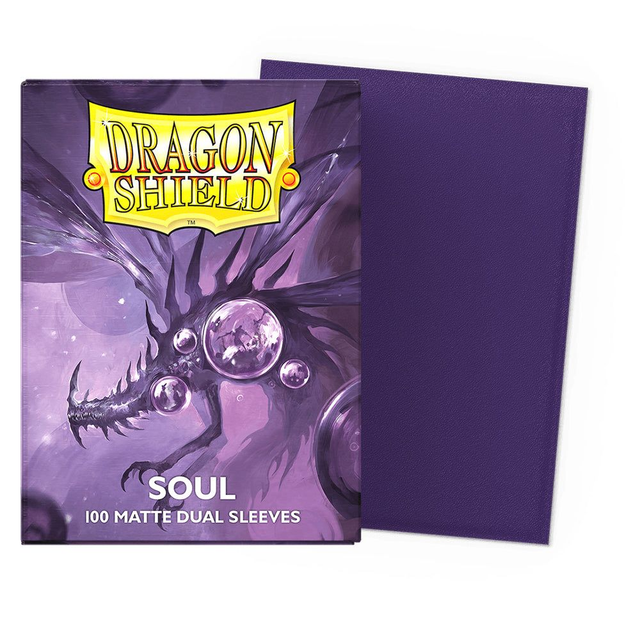 Dragon Shield Dual Matte Soul Sleeves 100ct Box