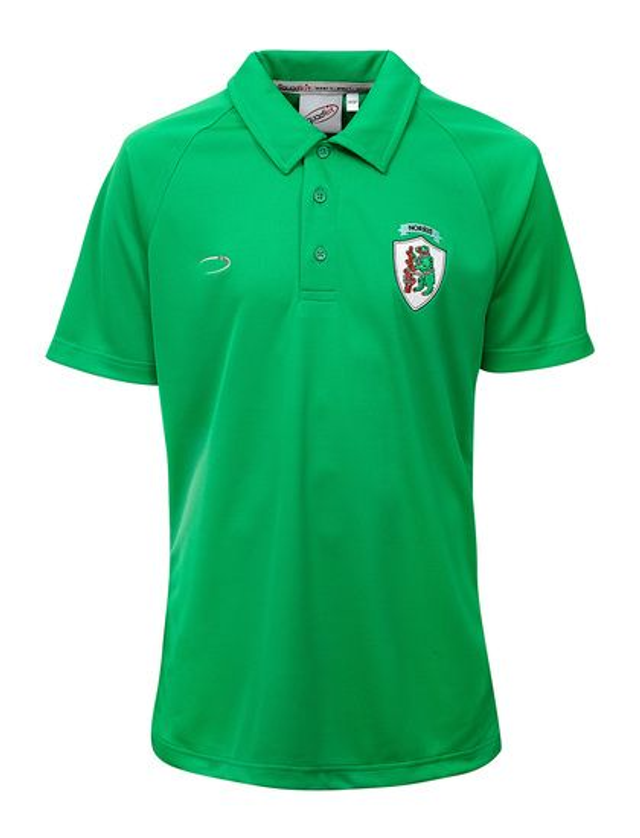 Second Hand Boys Emerald Crested House Polo Shirt - Norris House