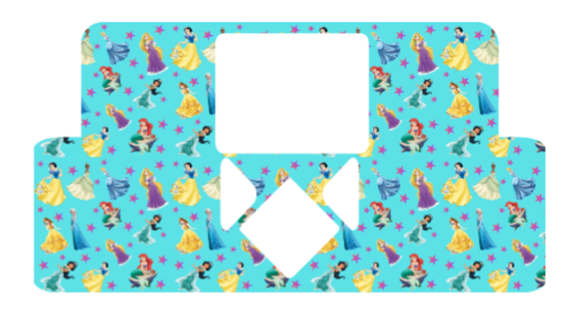 Medtronic Decal Princess Turquoise