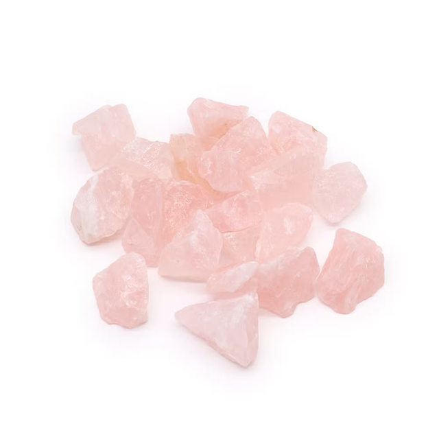 Raw Crystals approx pack of 5 - Rose Quartz