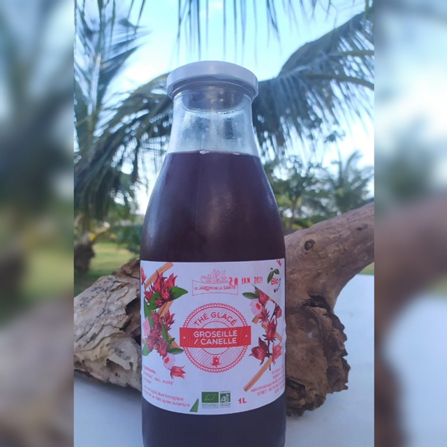 Thé Groseille Cannelle bio 1L