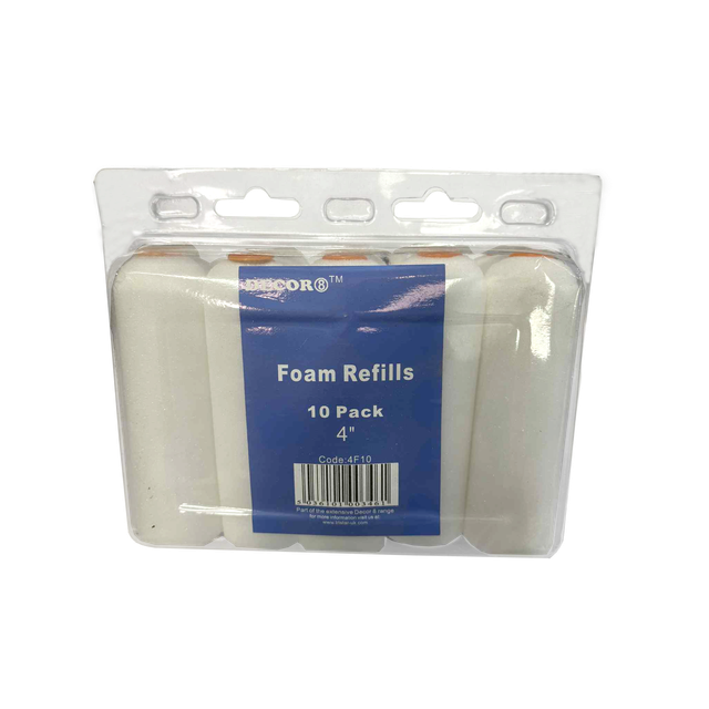 Foam Paint Rollers Refills / 10 Pack / 3461