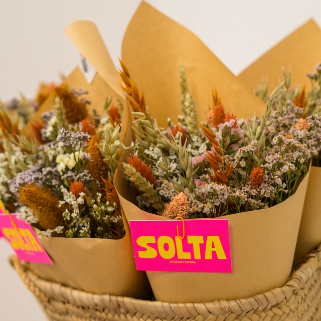 Bouquet de fleurs séchées 