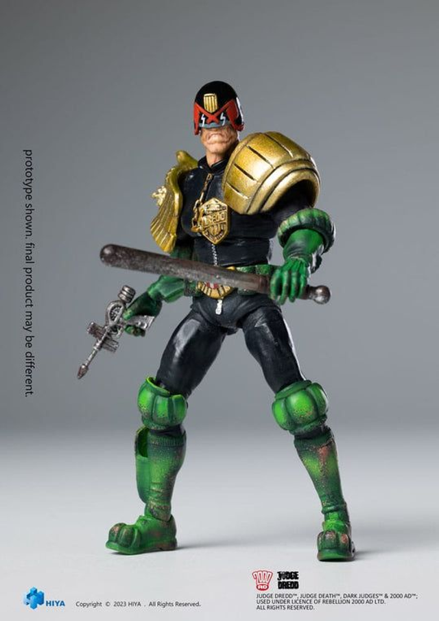 Judge Dredd: Cursed Earth Judge Dredd Exquisite Mini Action Figure