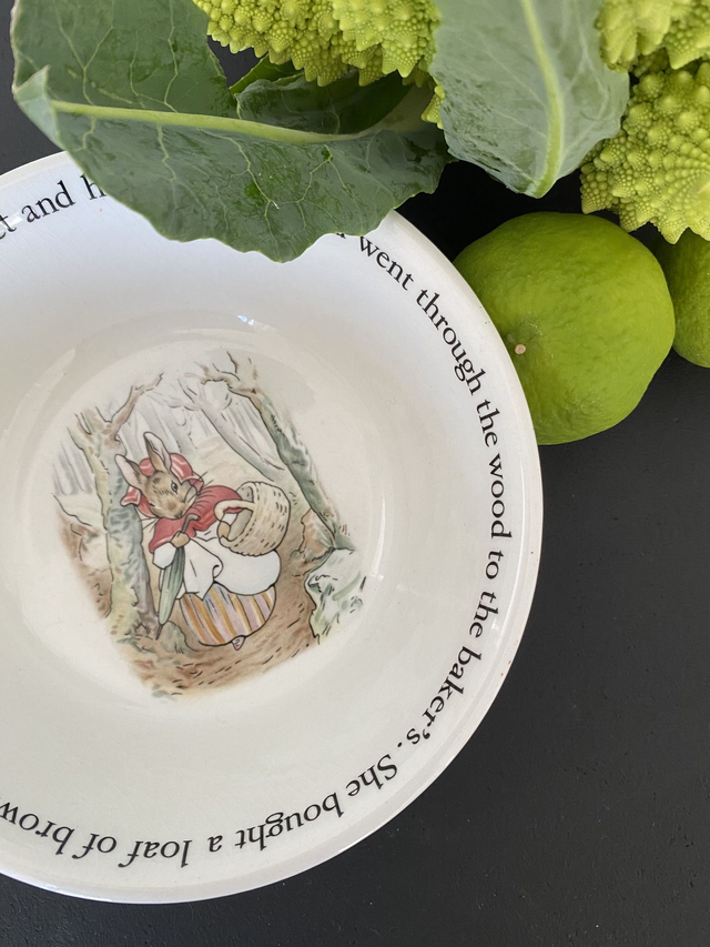 Assiette Wedgwood Peter Rabbit Beatrix Potter
