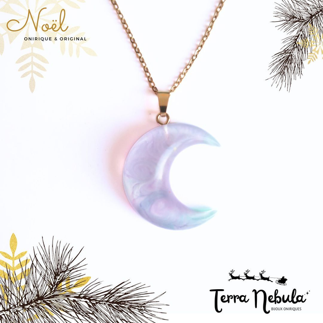 Collier Lune onirique Sortilège | CO031