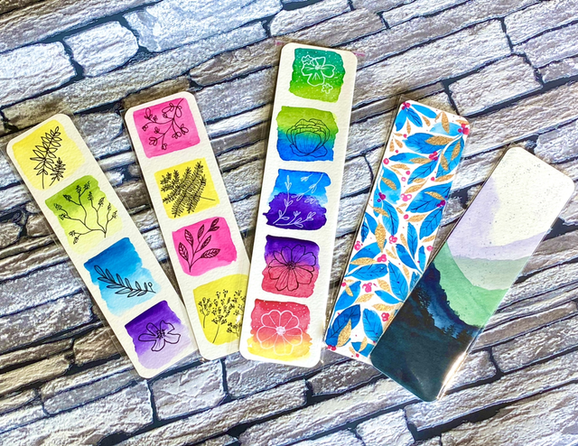 Marque-pages aquarelle 