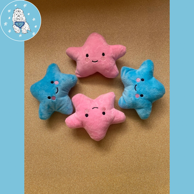 Snuggly Stars Dog Toys 