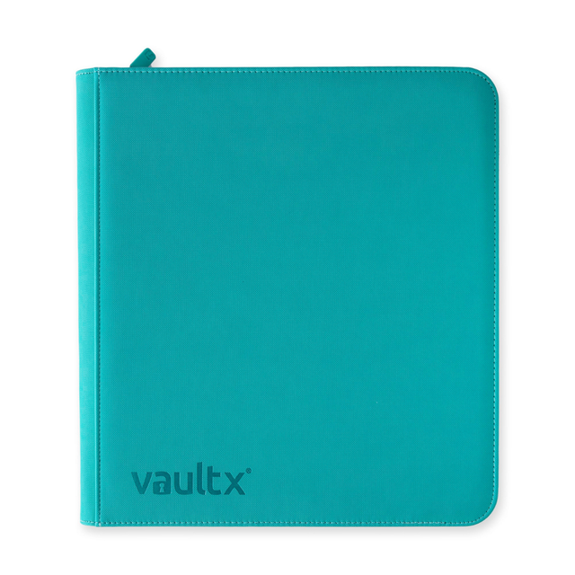 Vault X: EXO-TEC Zip Binder 12-pocket (Ocean Blue)