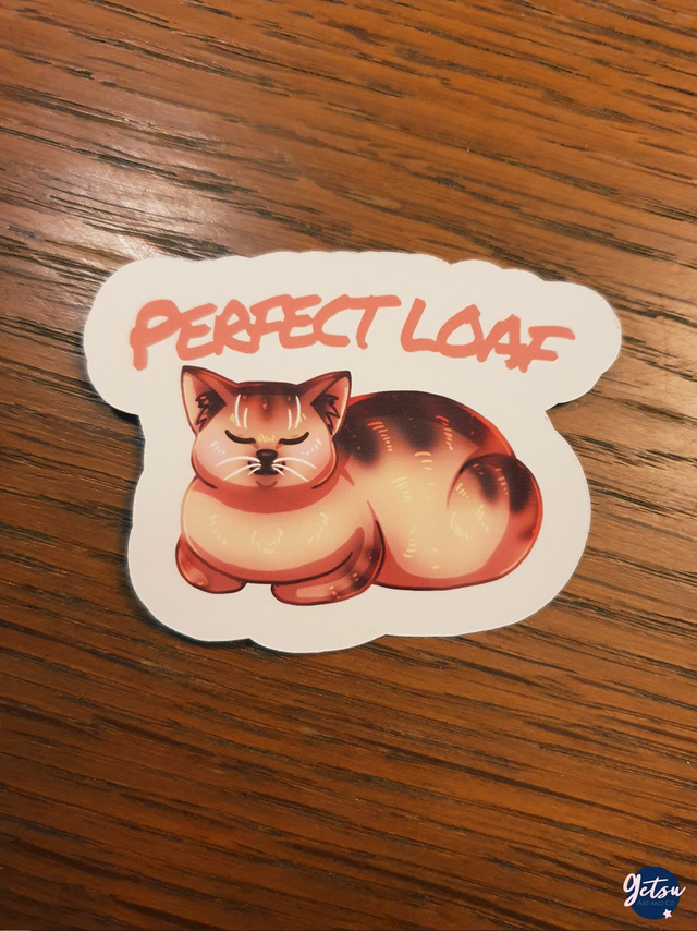 Sticker perfect loaf